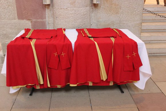 Bild 1 von 8 anläßlich der Diakonenweihe von Stefan Häußler am 14.09.2019 im Dom zu Speyer
