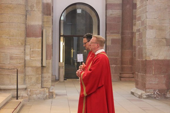Bild 6 von 8 anläßlich der Diakonenweihe von Stefan Häußler am 14.09.2019 im Dom zu Speyer